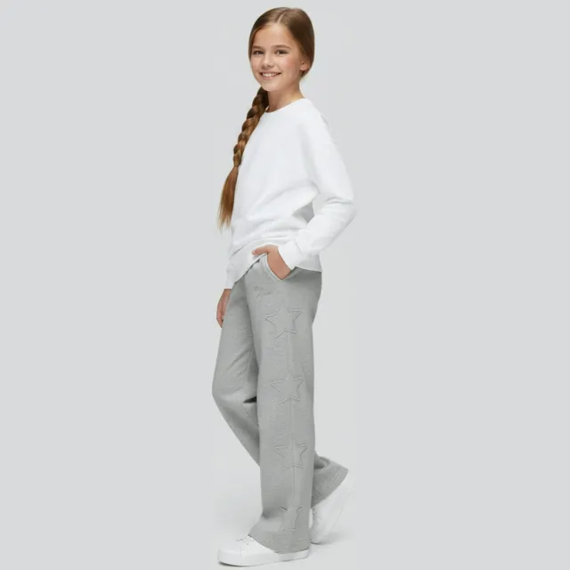 Cars regular fit joggingbroek met sterren grijs Grijs melange