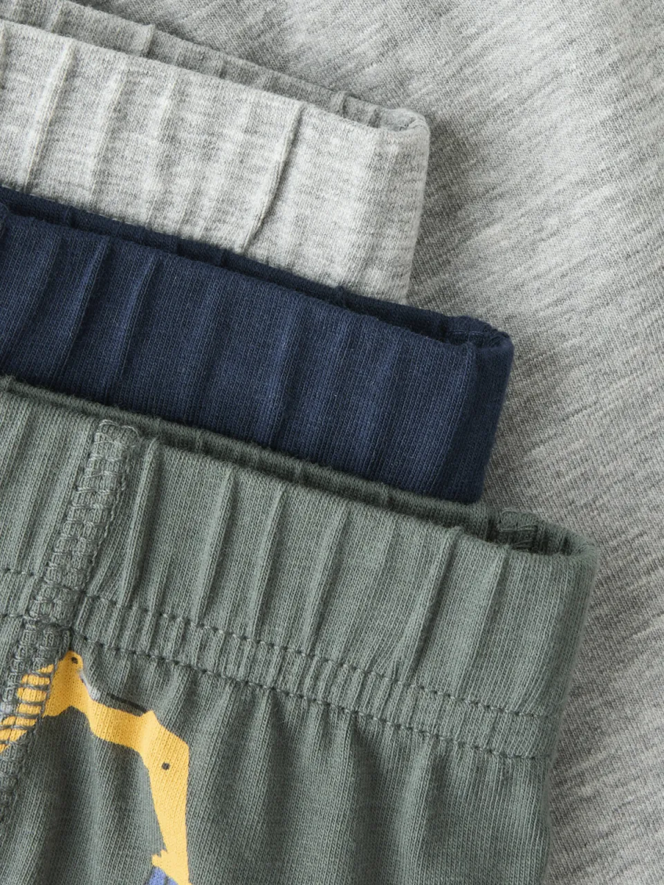 NAME IT MINI boxershorts set van 3 print grijsgroen/donkerblauw/grijs, foto 6