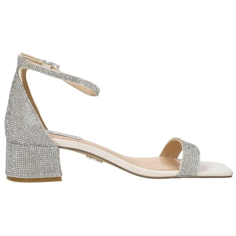 Steve Madden Gena-R sandalen zilver Zilverkleur