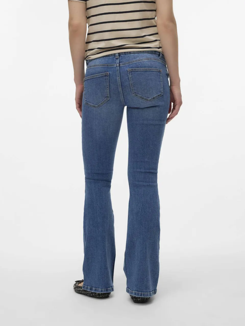 Vero Moda MATERNITY zwangerschaps flared jeans VMMSIGI medium blue denim, foto 4
