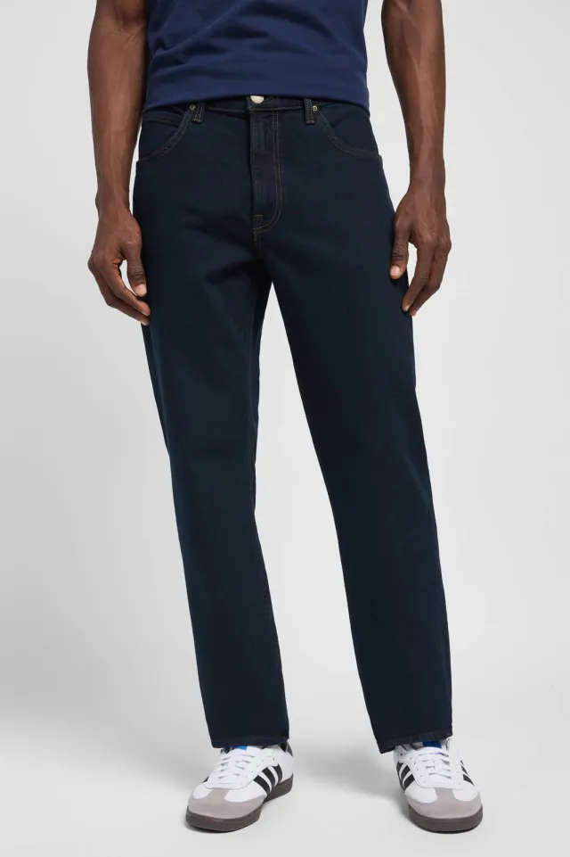 Lee straight leg jeans Brooklyn blue black, foto 3