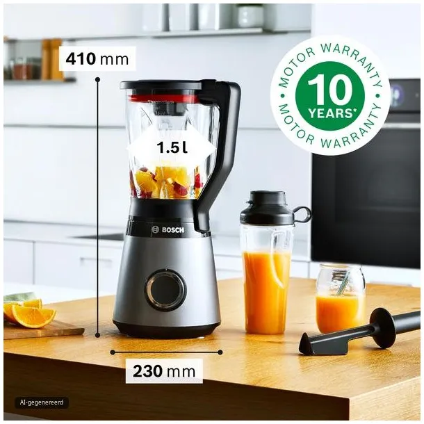 Bosch MMB4194S blender zilver, foto 3