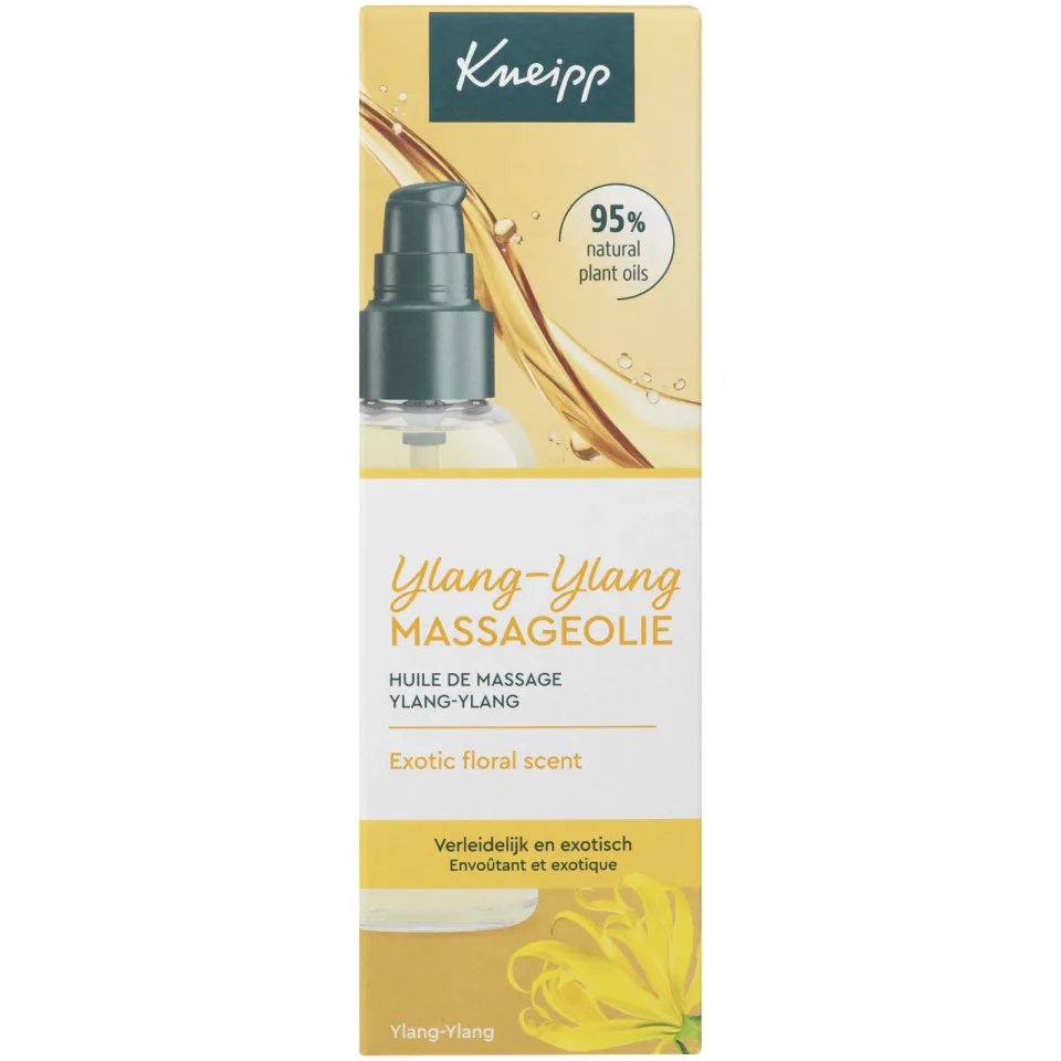 Kneipp ylang-ylang massageolie geel, foto 2