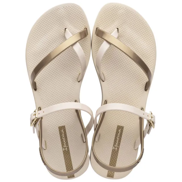 Ipanema sandalen beige/goud, foto 2