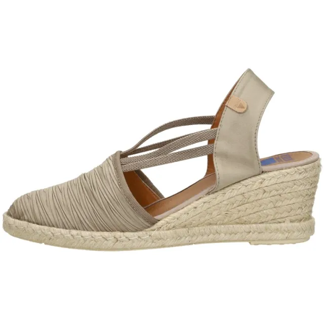 Verbenas Maika espadrille sandalen taupe, foto 2
