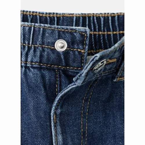 Mango Kids straight leg jeans - blauw, foto 4