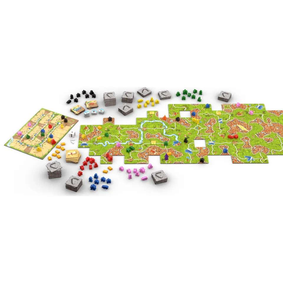999 Games Carcassonne Big Box bordspel, foto 2