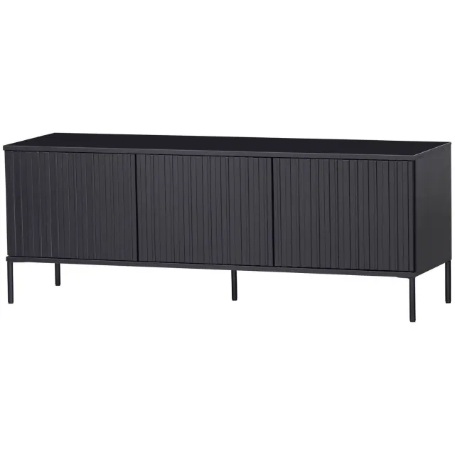 WOOOD New Gravure tv-meubel zwart black