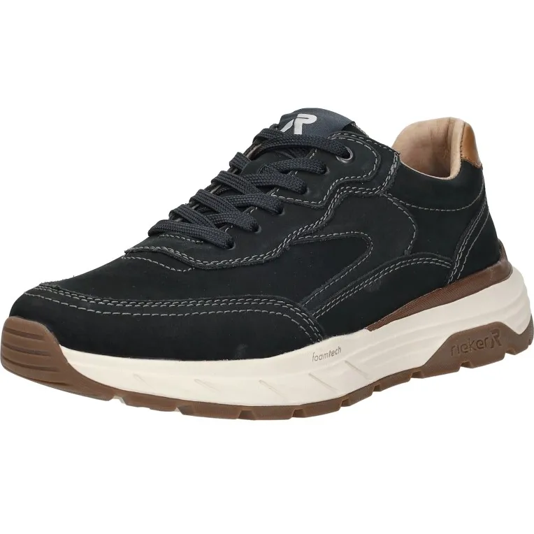 Rieker veterschoenen laag blauw, foto 3