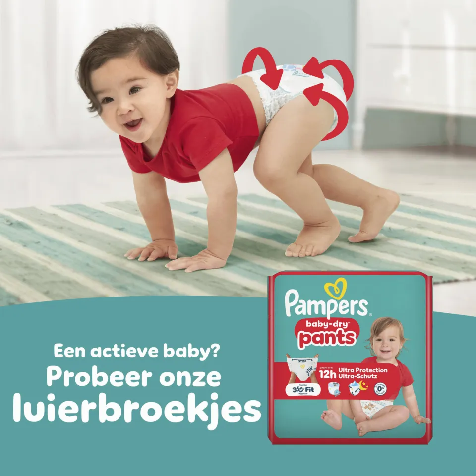 Pampers Baby-Dry Maat 5 maandbox - 174 luiers - 11kg-16kg, foto 4