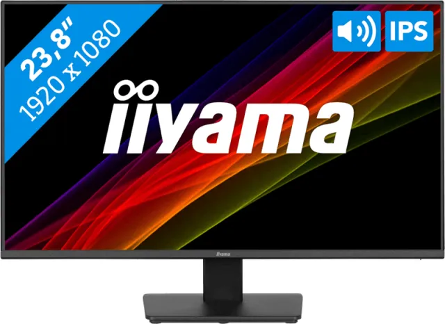 Iiyama ProLite X2491HS-B1 monitor zwart