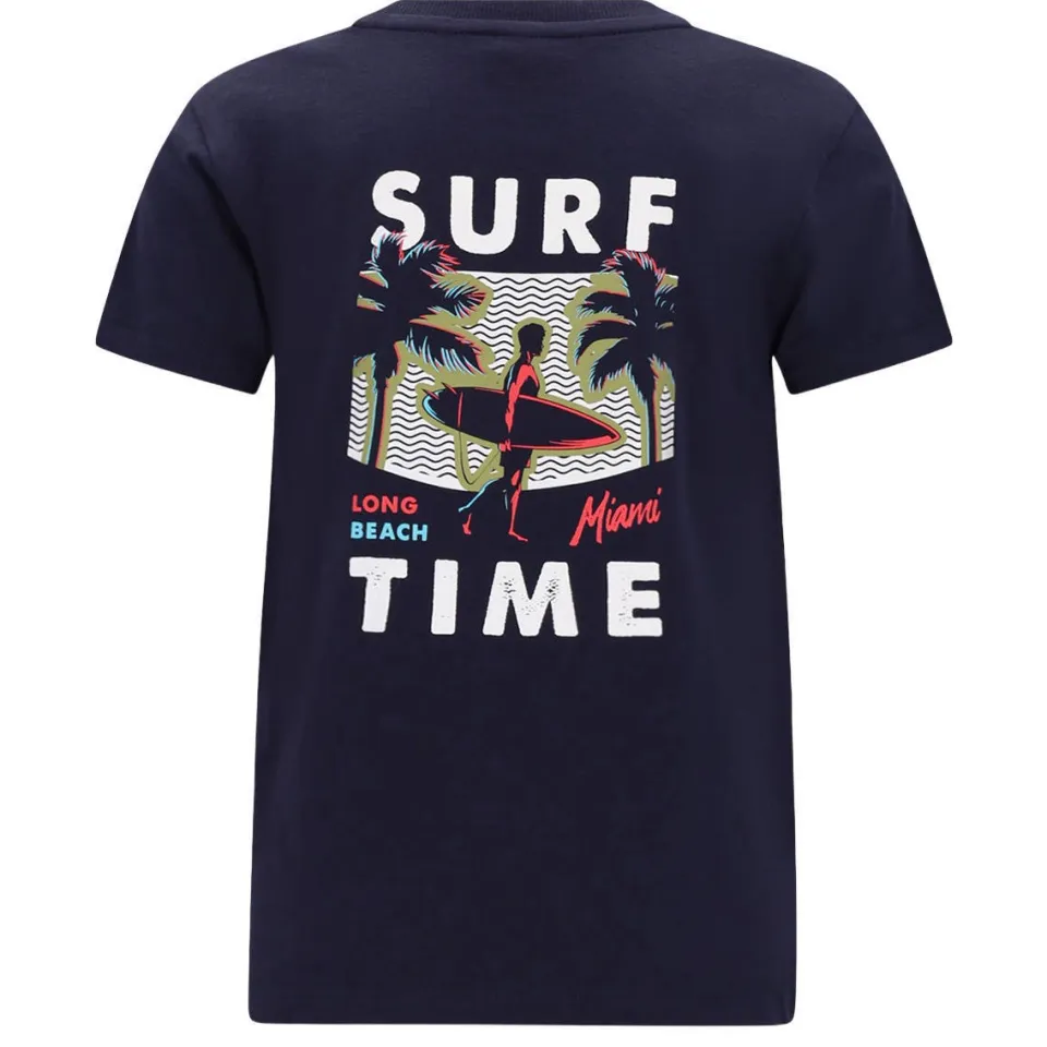B.Nosy T-shirt met backprint donkerblauw, foto 3