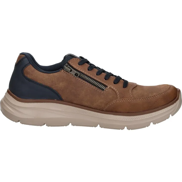 Rieker 298002 veterschoenen cognac