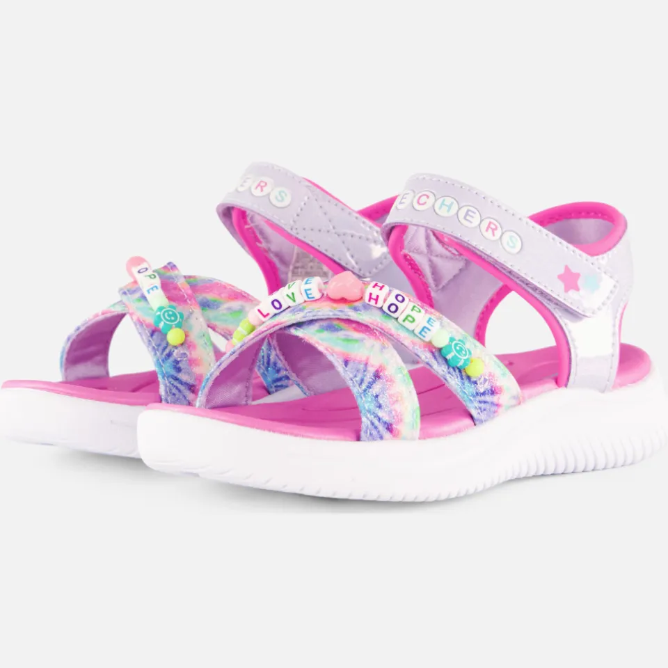 Skechers Jumpsters Tie Dye sandaal paars, foto 2