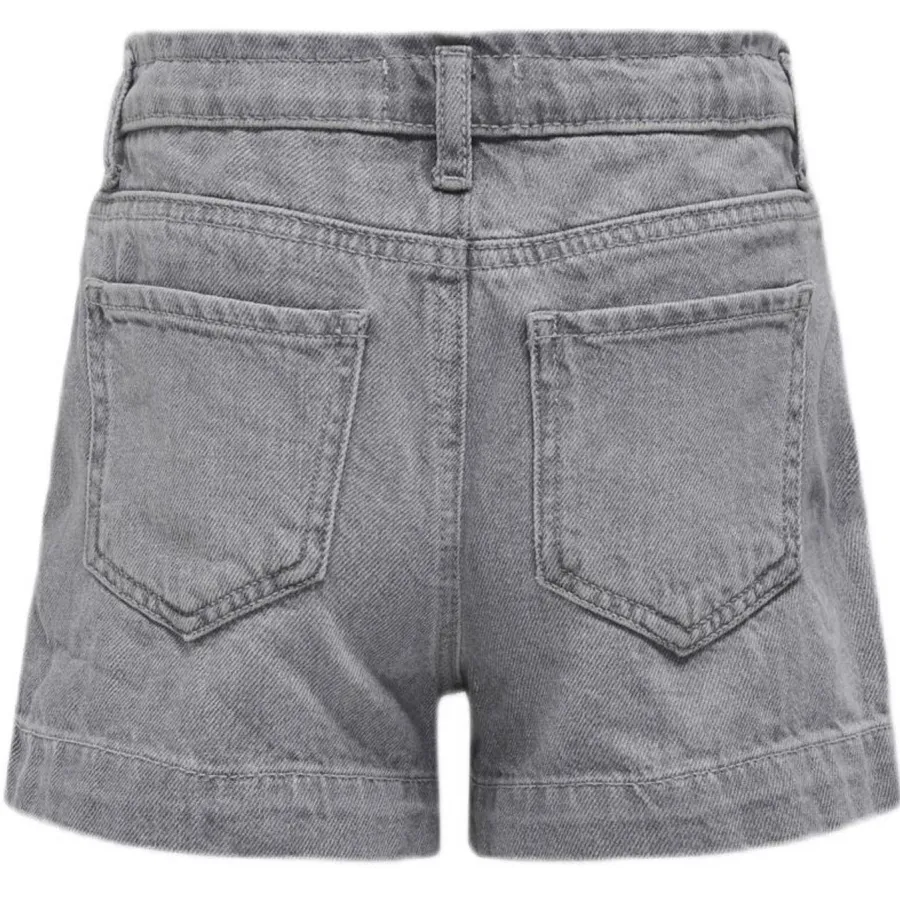 Only Kogcomet jeansshorts grijs, foto 3