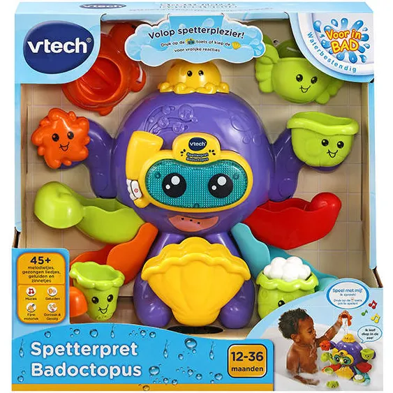 VTech Spetterpret badoctopus paars, foto 3