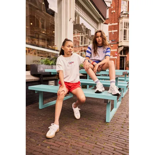 Indian Blue Jeans relaxed short rood, foto 4