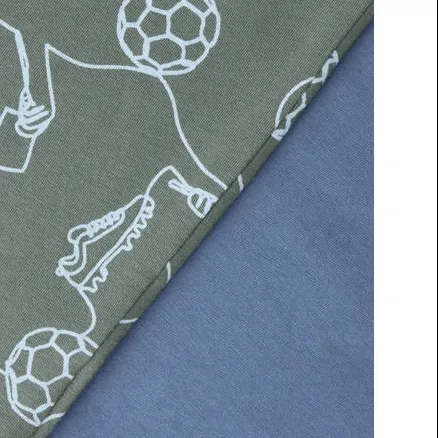 NAME IT hemden met print set van 2 antraciet/blauw, foto 5