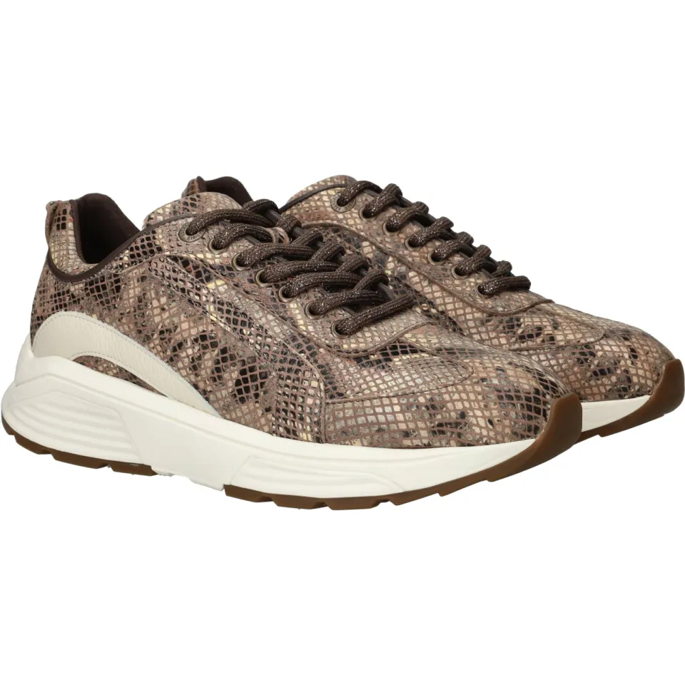 Xsensible Bailey sneaker bruin, foto 4