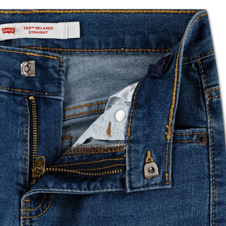 Levi's Kids straight leg jeans - dark blue, foto 3