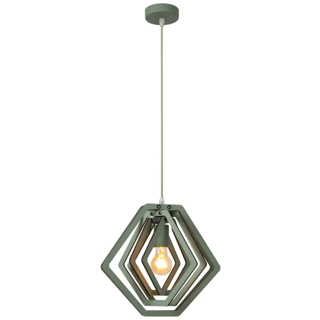 Lucide Mauro hanglamp groen
