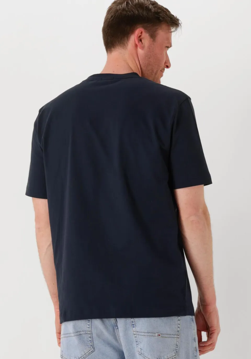 Boss Orange Heren Polo's & T-shirts Tchup 10242929 01 - Donkerblauw, foto 3
