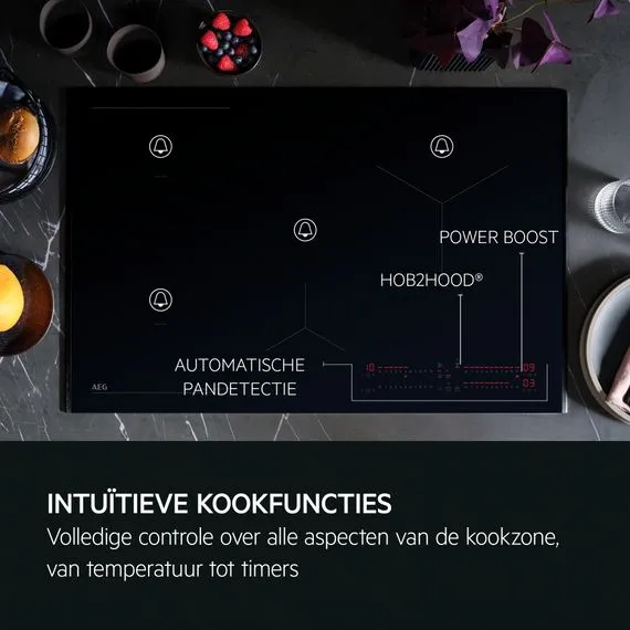 AEG TI84IB1FFB inductiekookplaat zwart, foto 4