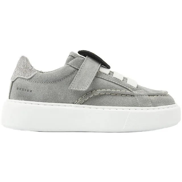 Nubikk Vince Caldera K suède sneaker grijs