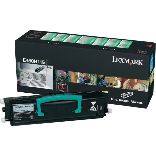 Lexmark E450H11E Toner Zwart Hoge capaciteit, foto 2