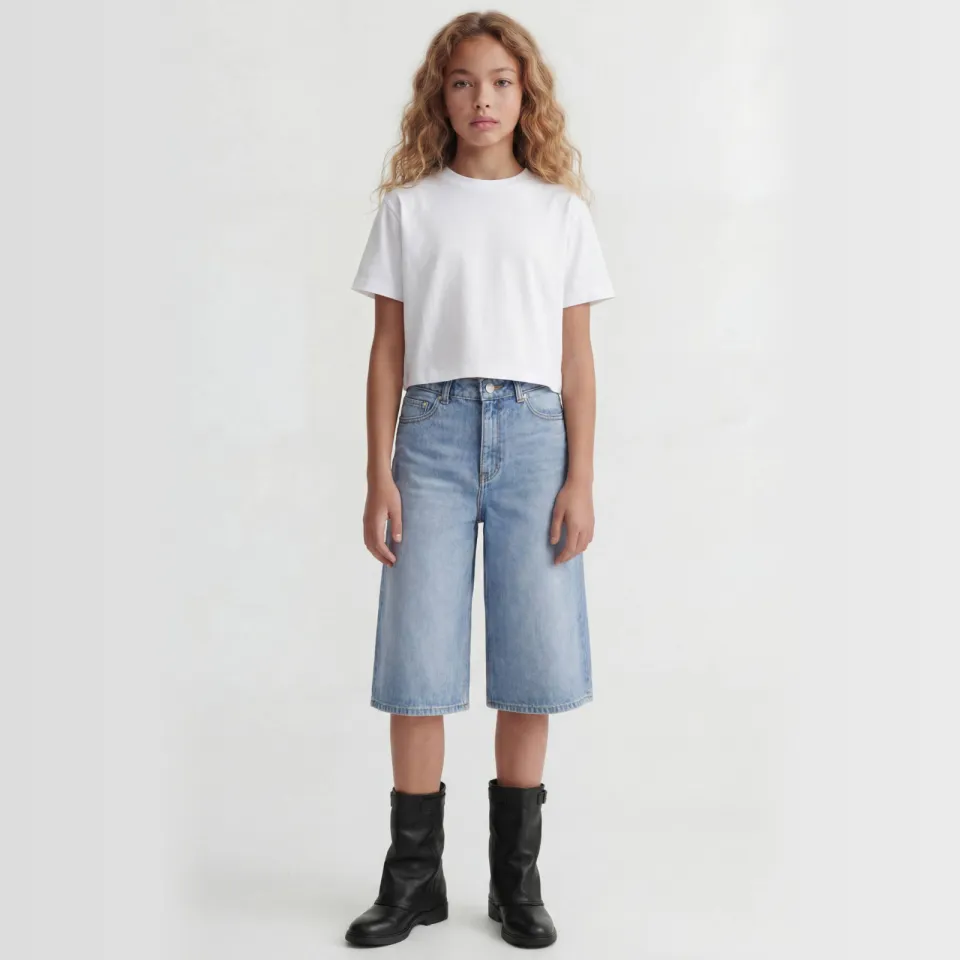JJXX GIRL cropped T-shirt wit, foto 4