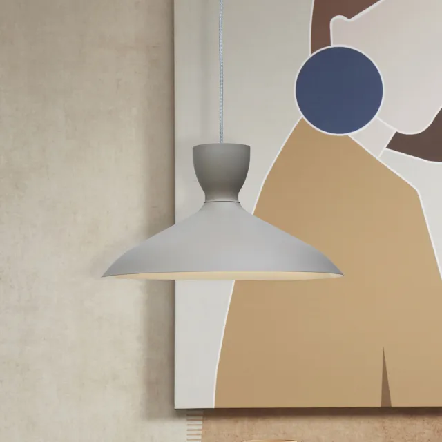 It's About Romi its about RoMi Hanglamp 'Hanover' 40cm, kleur Lichtgrijs
