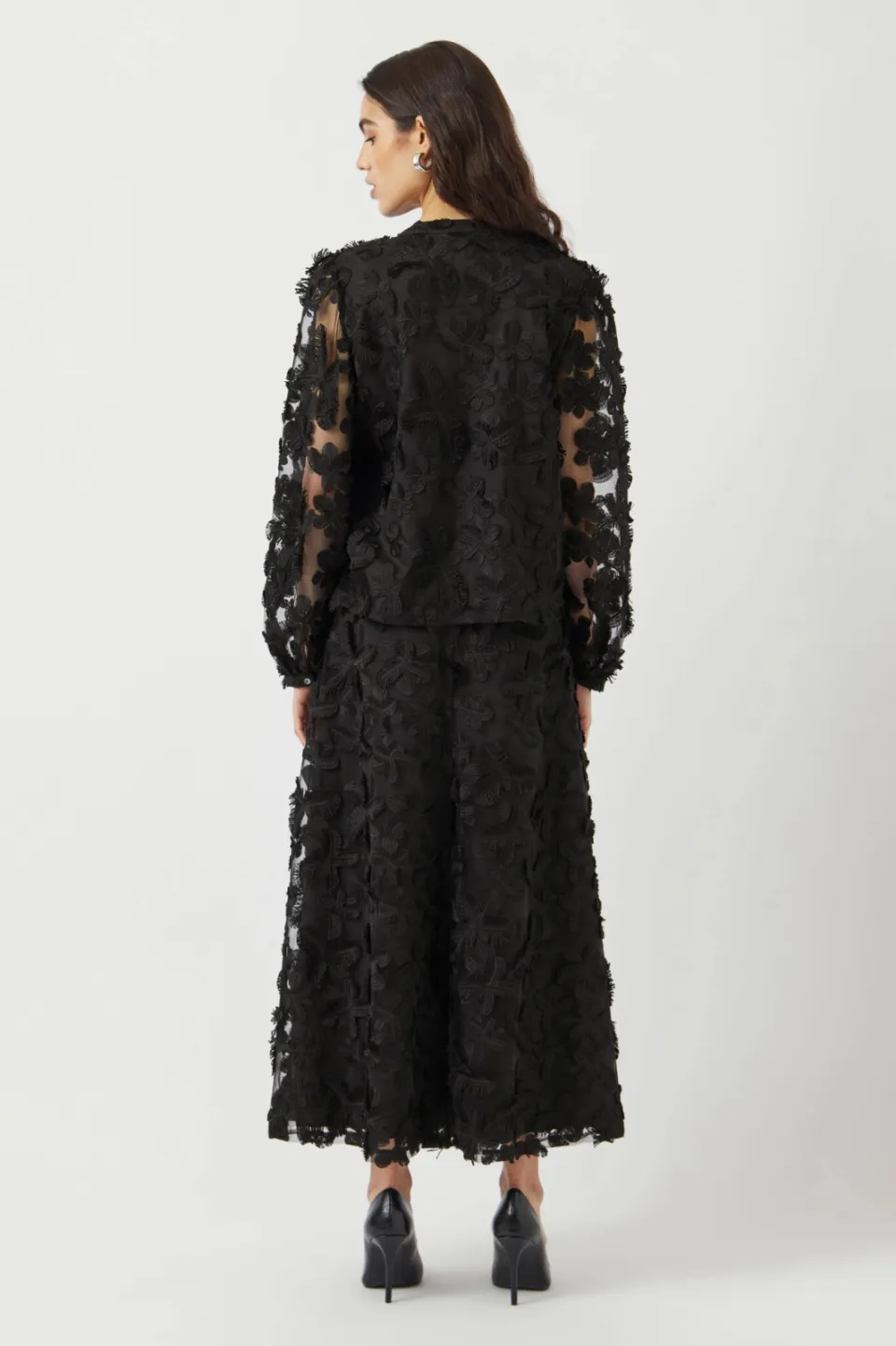 Yas Yaskarly blouse zwart, foto 4