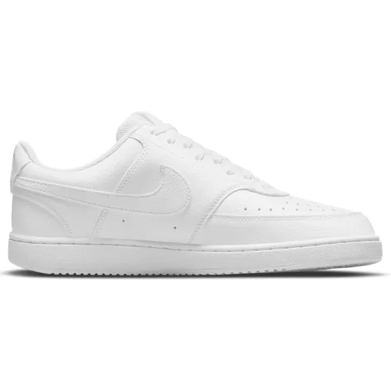Nike Court Vision Low Next Nature lage sneakers wit Grijs/Wit