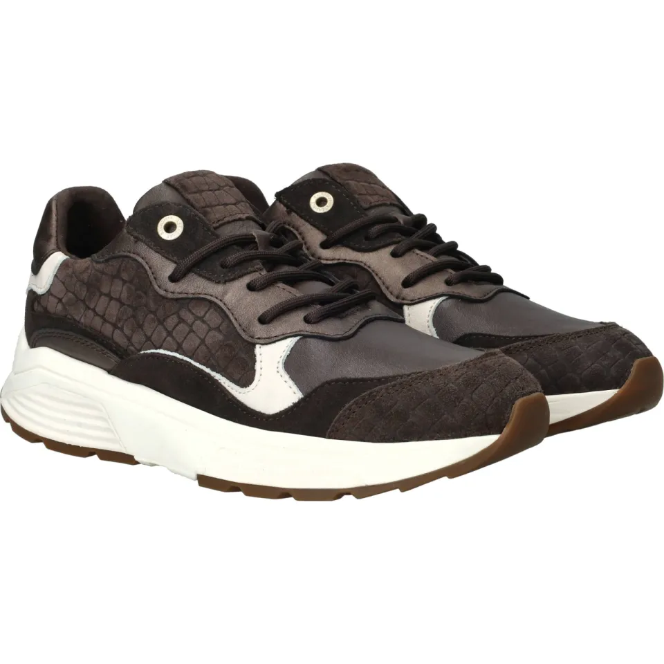 Xsensible Rainbow Stretchwalker GX sneaker bruin, foto 4