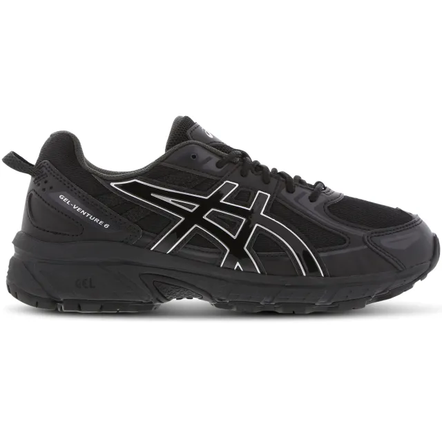 Asics GEL-VENTURE Kindersneakers - Zwart - Mesh/Synthetisch Black