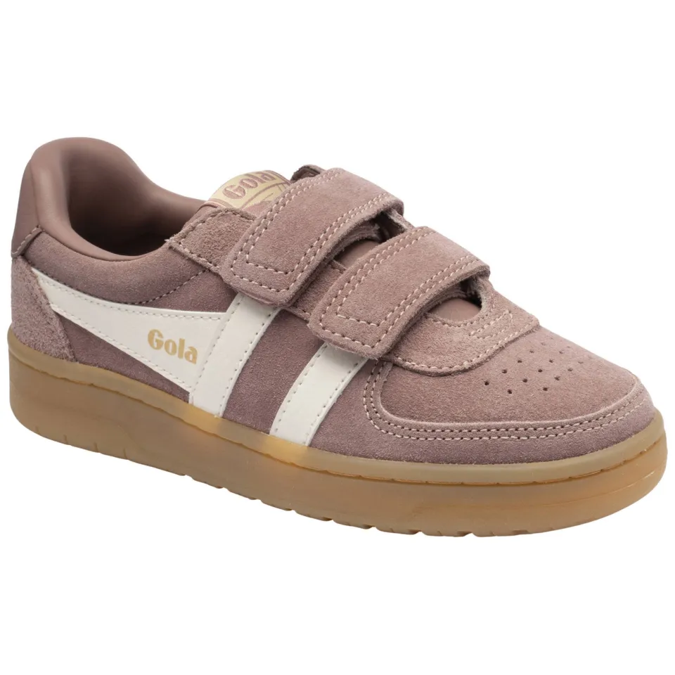 Gola Hawk Strap leren sneakers - oudroze, foto 2