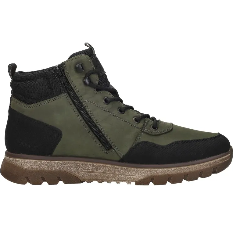 Rieker veterboots groen