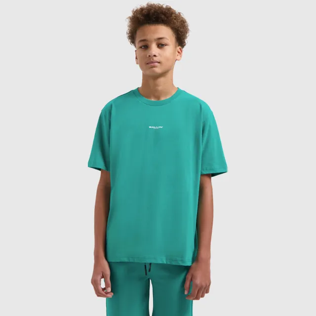 Ballin t-shirt met backprint groen, foto 5