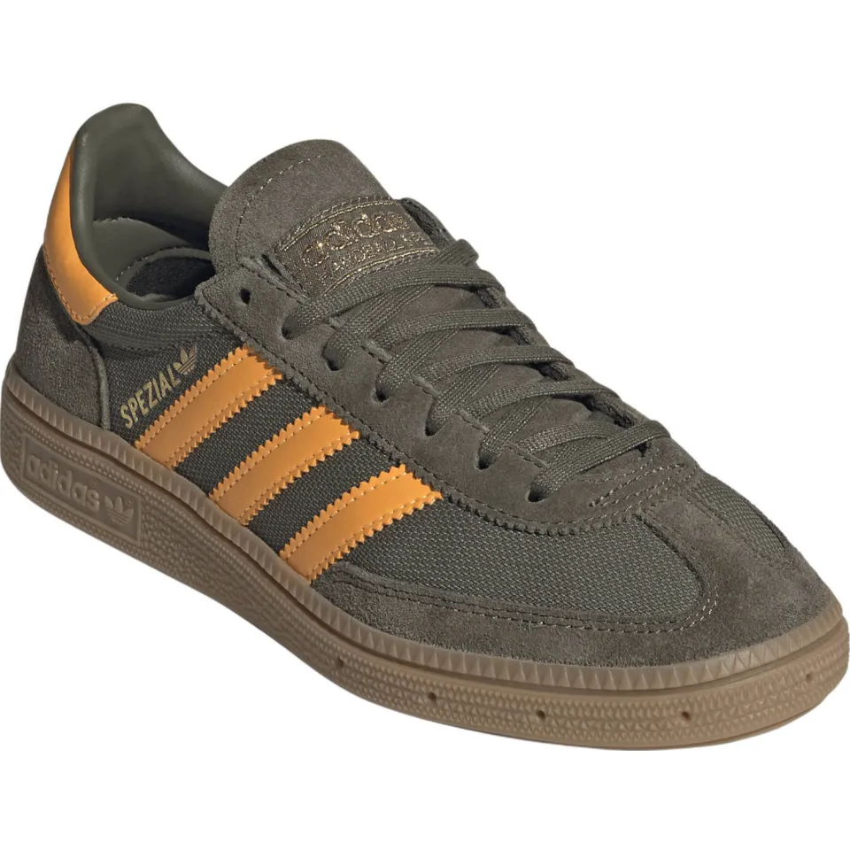 Adidas Originals Handball Spezial sneakers olijfgroen/oranje, foto 5