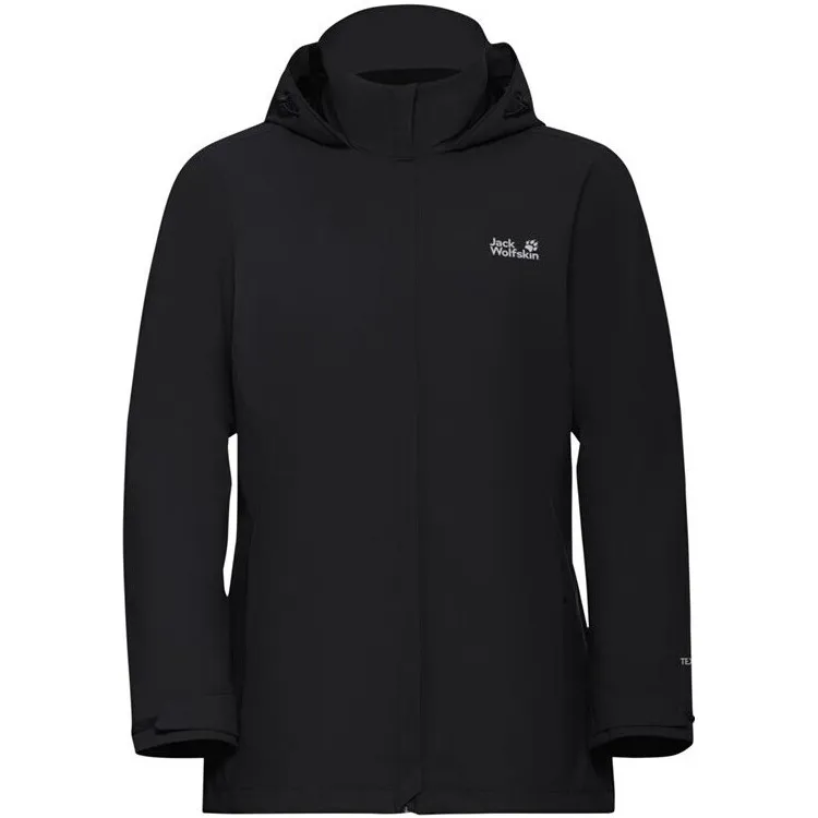 Jack Wolfskin outdoor jas - zwart, foto 2