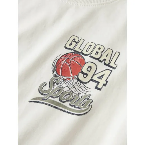 NAME IT KIDS T-shirt wit global, foto 3