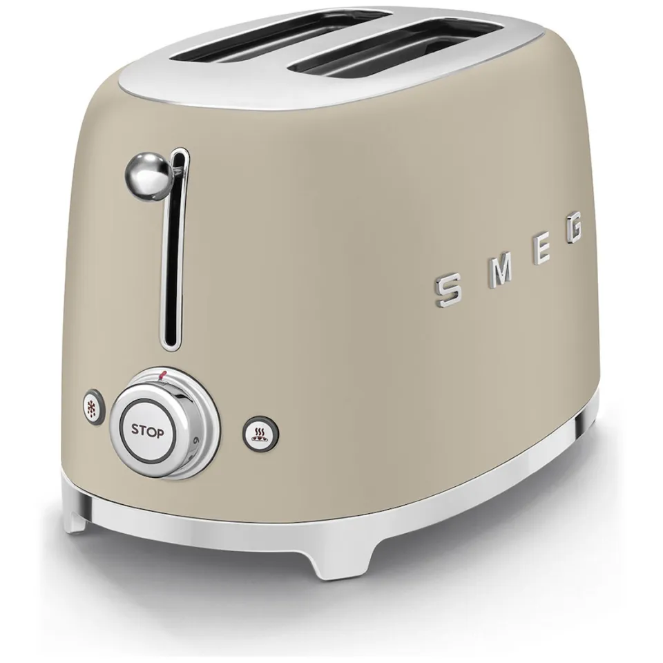 Smeg TSF01MLMEU broodrooster beige, foto 3