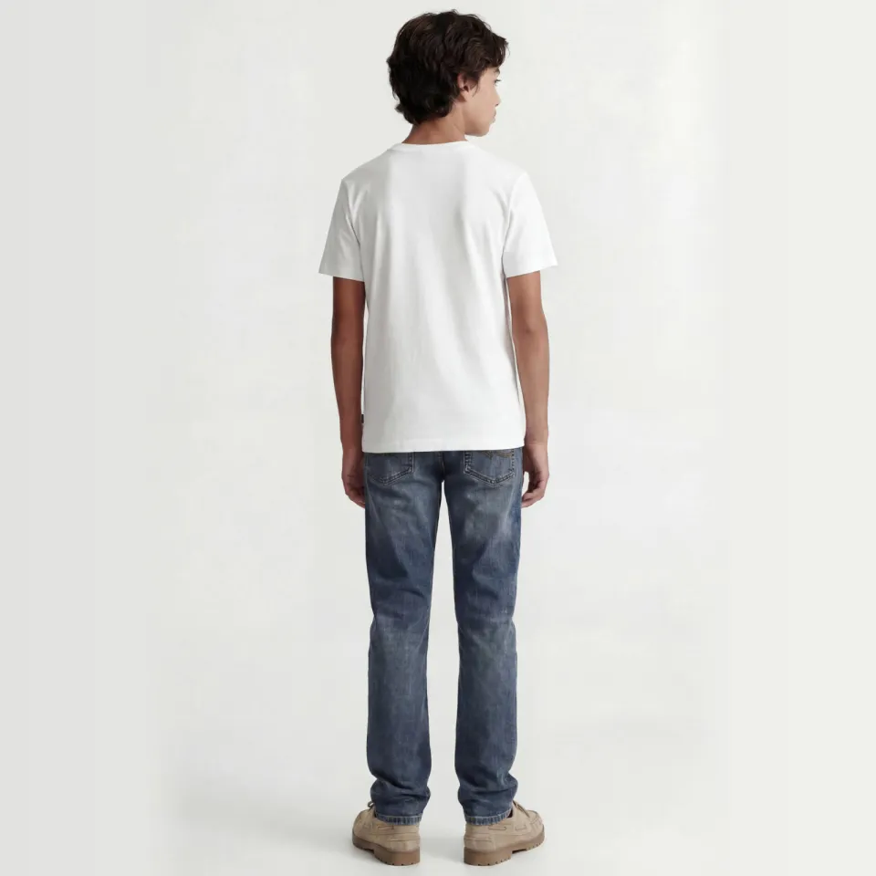 Jack & Jones JUNIOR regular fit jeans JJICLARK medium blue denim, foto 4