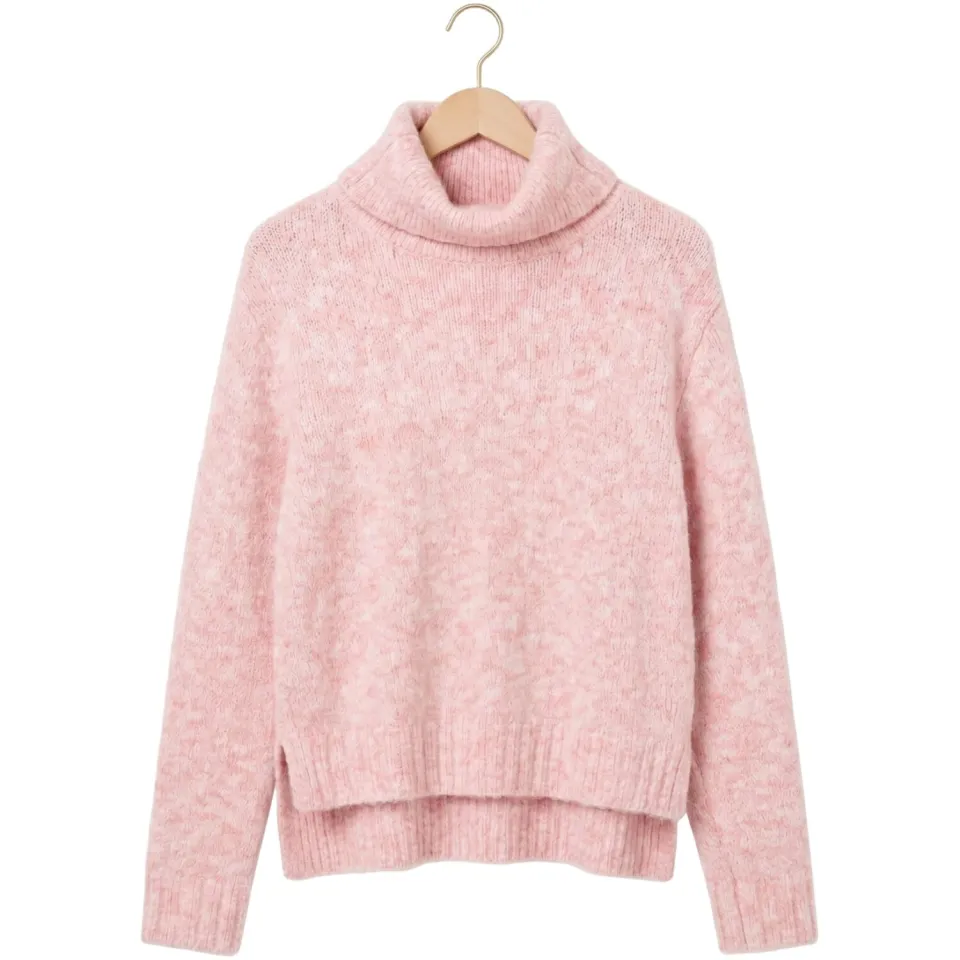 Modström Dames Truien & Vesten Dictemd Rollneck - Lichtroze, foto 2