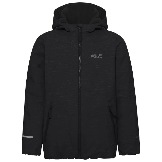 Jack Wolfskin Go Glow winter outdoorjas zwart, foto 2