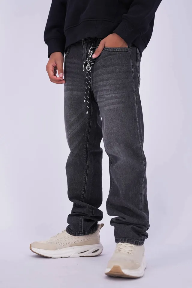 Vingino Bruno regular fit jeans - grijs Dark Grey Vintage