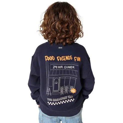 Tumble 'n Dry sweater met backprint - donkerblauw, foto 5