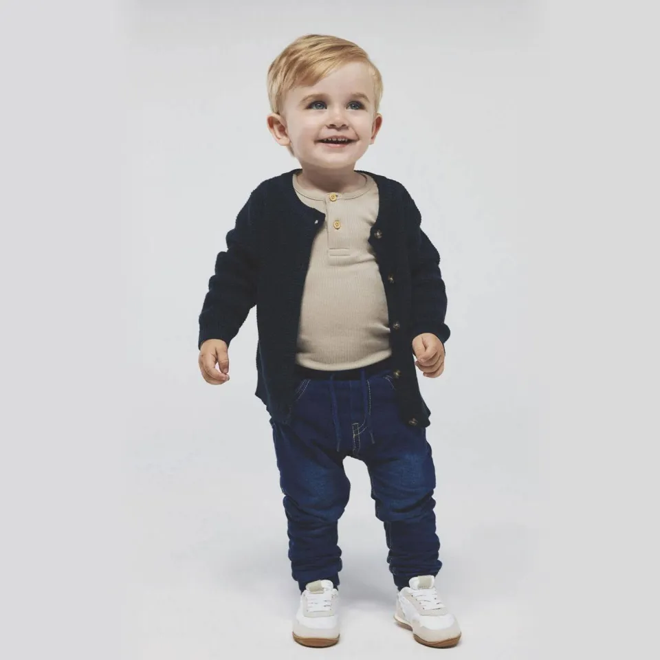 NAME IT BABY romper NBMKAB taupe