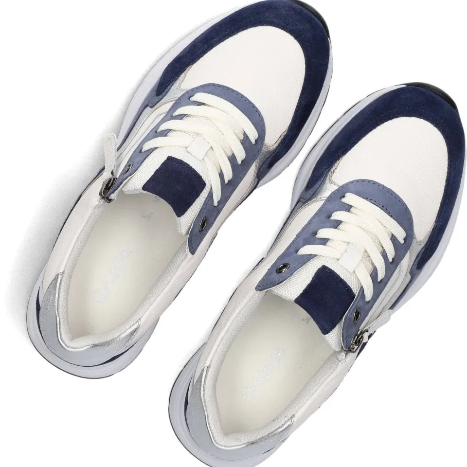 Gabor Sneakers 598 Blauw, foto 5