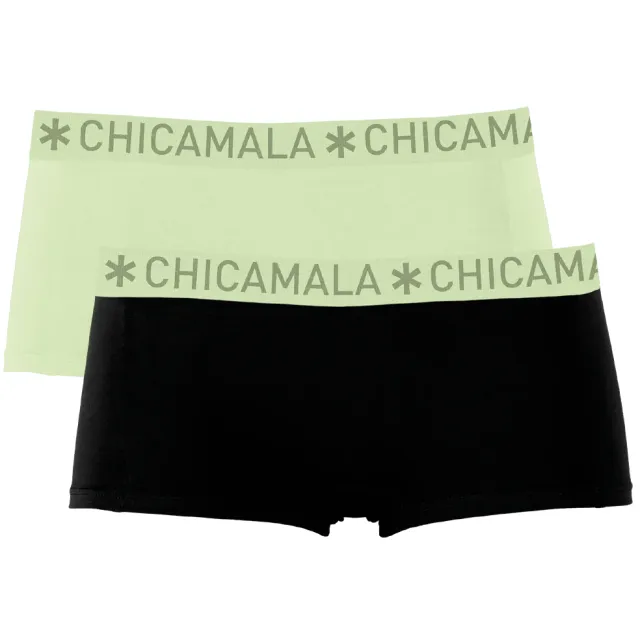 Muchachomalo boxershorts 2-pack groen Veelkleurig